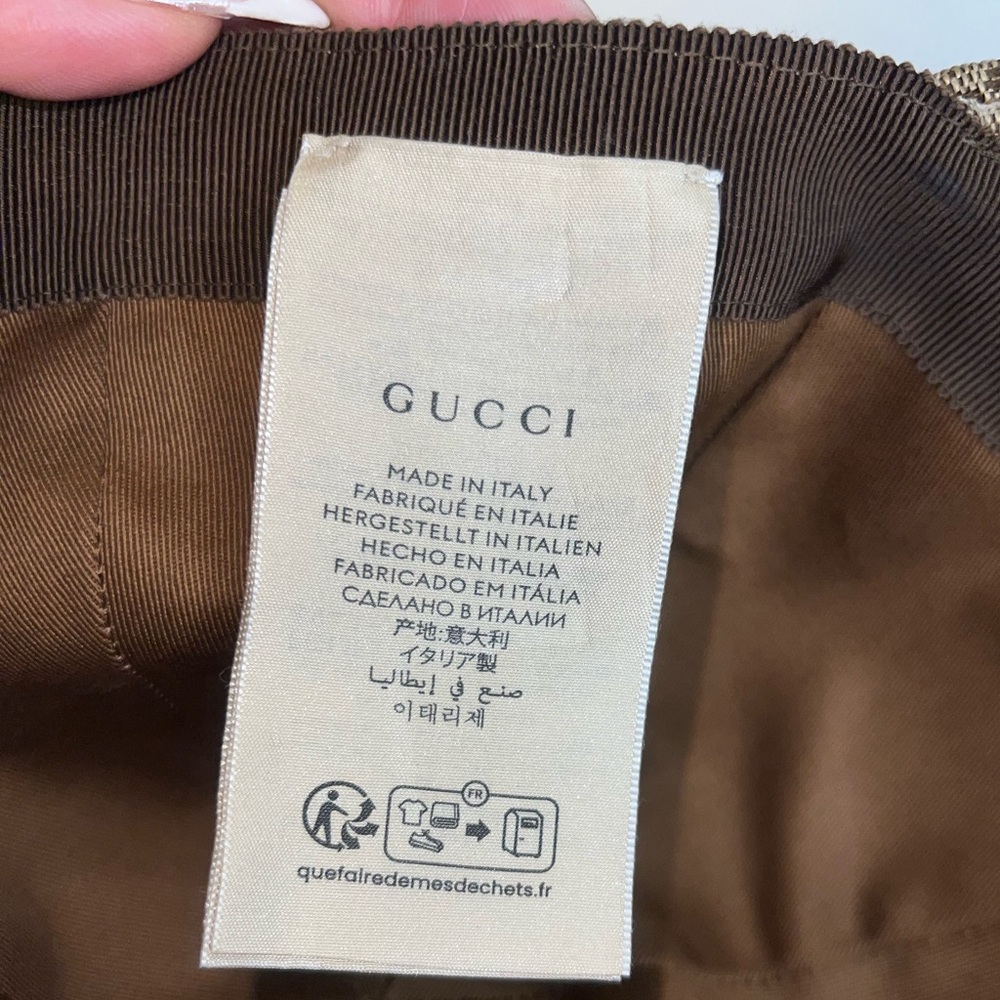 GUCCI GG Canvas Baseball Hat - Picture 6 of 8